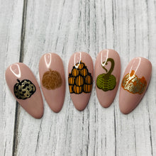 Load image into Gallery viewer, Safari Pumpkins Nail Stamping Plate