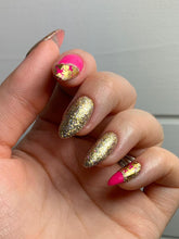 Load image into Gallery viewer, Daisies florals Metallic Gold Decals Foiled