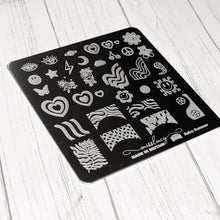 Load image into Gallery viewer, Retro Summer Nail Stamping Plate
