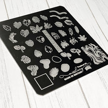 Load image into Gallery viewer, Tropical 02 Nail Stamping Plate