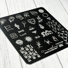 Load image into Gallery viewer, Summer Lovin Nail Stamping Plate