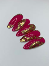 Load image into Gallery viewer, Daisies florals Metallic Gold Decals Foiled