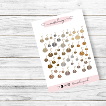 Load image into Gallery viewer, Animal Print Pumpkin Nail Decals