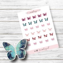 Load image into Gallery viewer, Butterfly Nail Decals