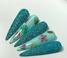 Load image into Gallery viewer, Summer Beach Watercolour Nail Art Decals