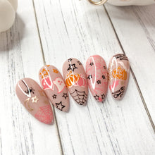 Load image into Gallery viewer, Halloween Doodles Nail Stamping Plate