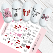 Load image into Gallery viewer, Nutcracker Christmas Nail Decals