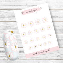 Load image into Gallery viewer, Pink Daisy Decals