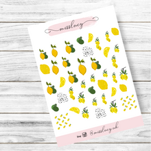 Load image into Gallery viewer, Feelin Fruity Collection Waterslide Nail Decals