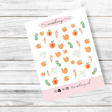 Load image into Gallery viewer, Feelin Fruity Collection Waterslide Nail Decals