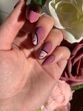 Load image into Gallery viewer, Simple Daisies Foliage Floral Nail Art Decals