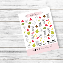 Load image into Gallery viewer, Grinch Nail Decals