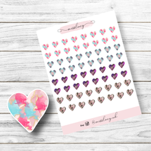 Load image into Gallery viewer, Inked Heart Decals