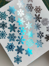 Load image into Gallery viewer, Colour Shift Metallic Snowflakes