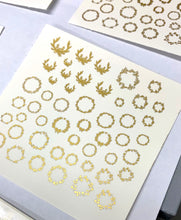 Load image into Gallery viewer, Christmas Wreaths Nail Water Decals