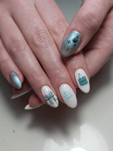 Load image into Gallery viewer, Walking in a winter Londonland Nail Water Decals
