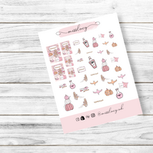 Load image into Gallery viewer, Pink Halloween Nail Decals
