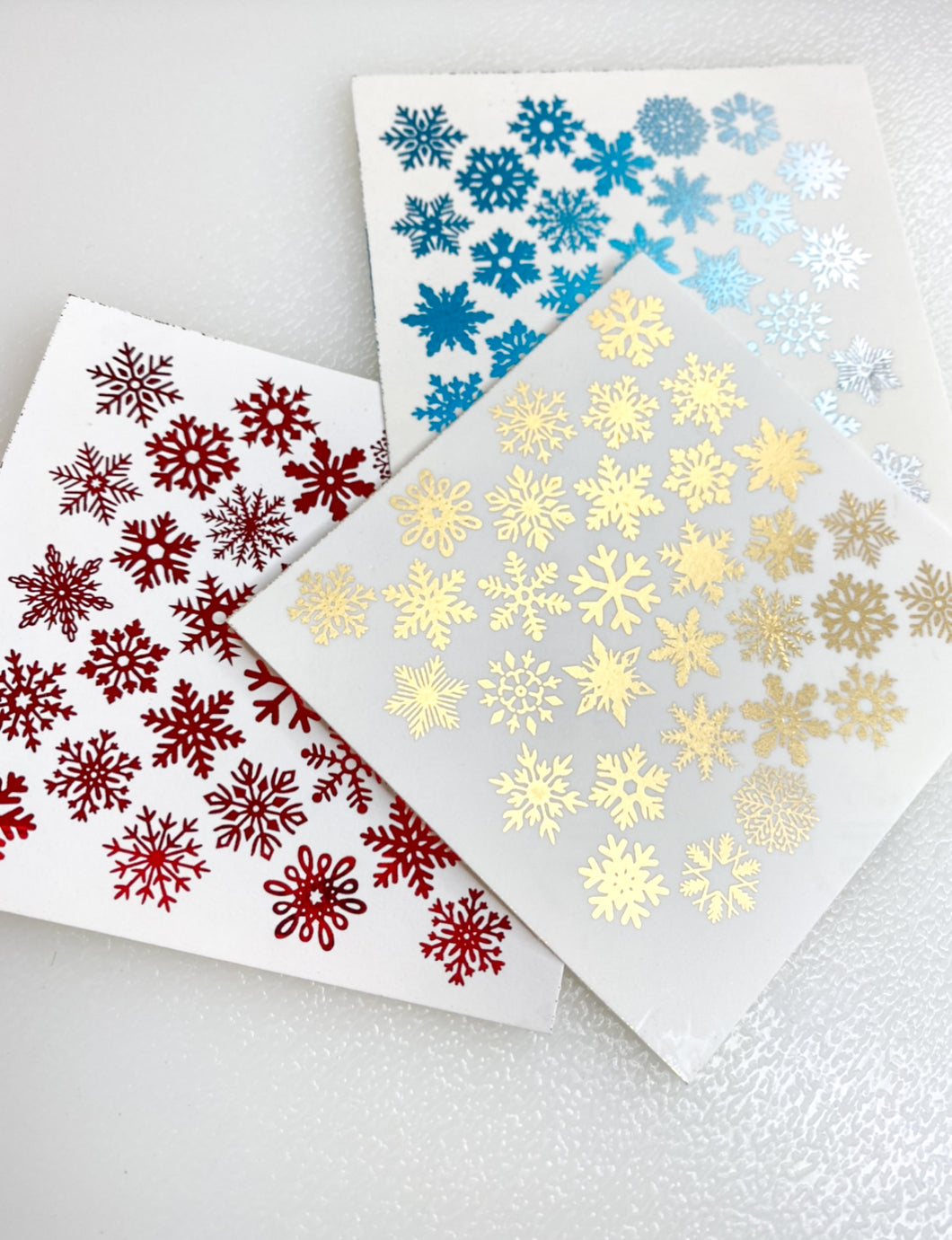 Metallic Snowflakes Bundle large