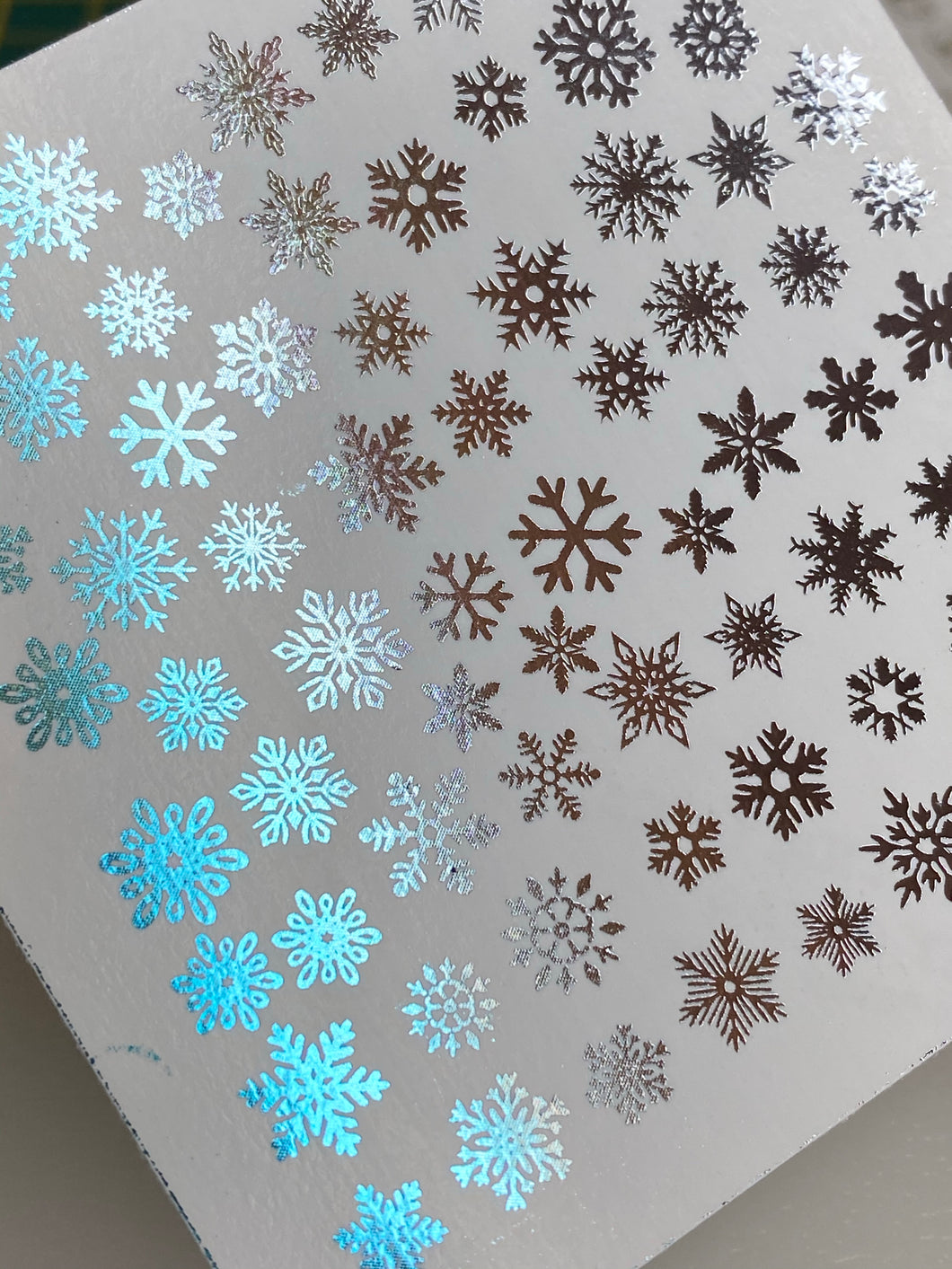 Colour Shift Metallic Snowflakes